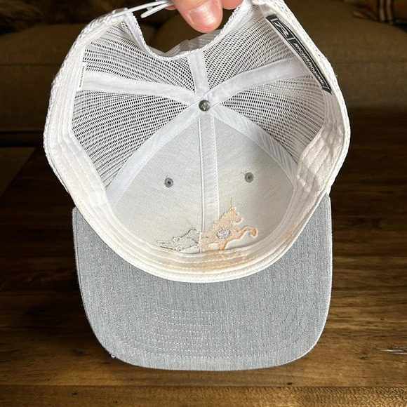 men’s mesh gray/white cap/hat tn tristar snapback adjustable - Picture 3 of 4